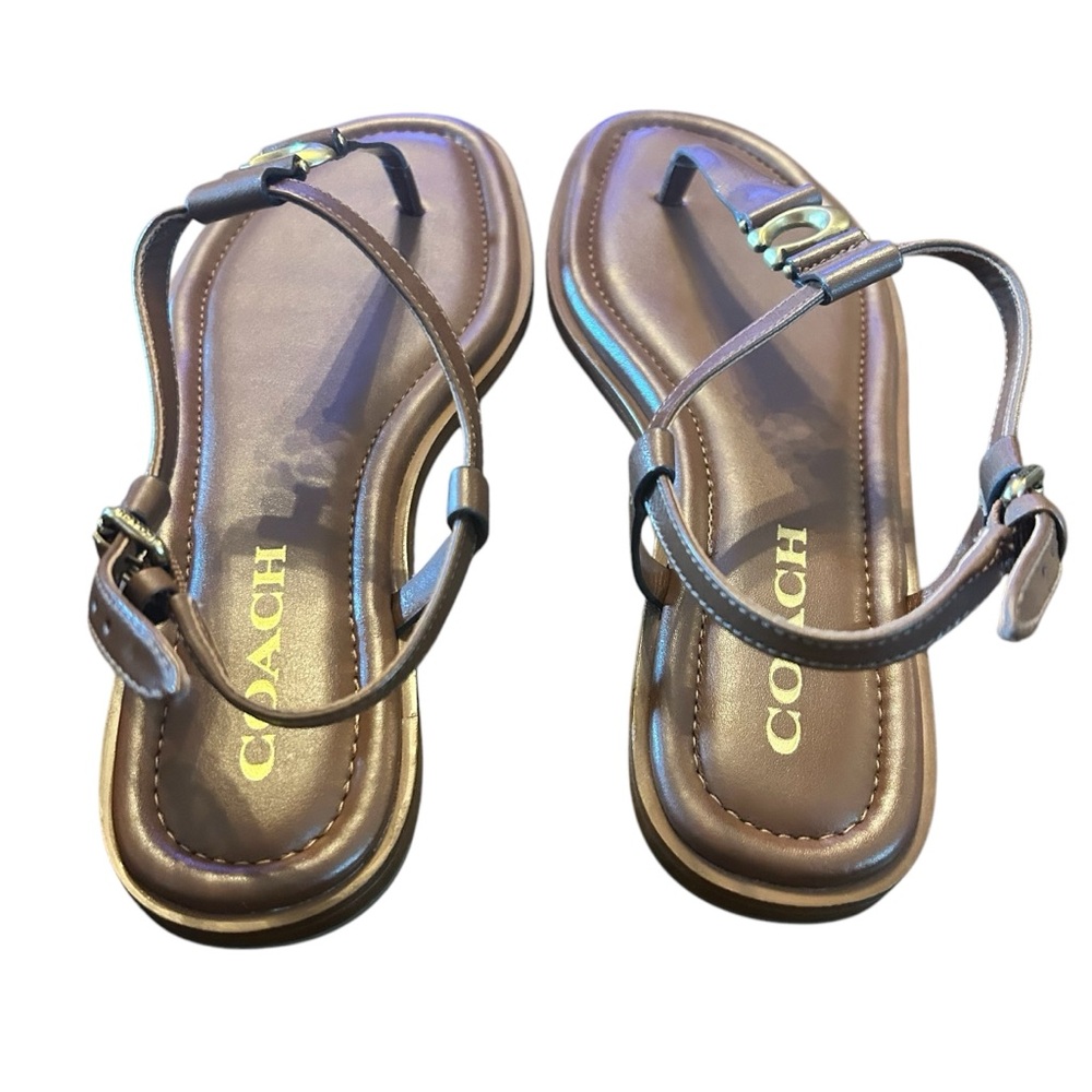 Coach Jessica Saddle Sandal size 7.5 - Picture 3 of 10